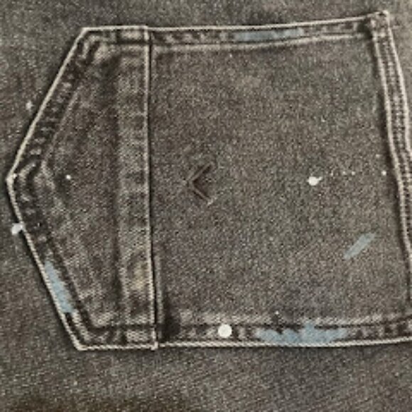 HUDSON | Zack Skinny Stretch Jeans Black Paint Splatter Distressed Denim Sz 42 - Picture 14 of 14